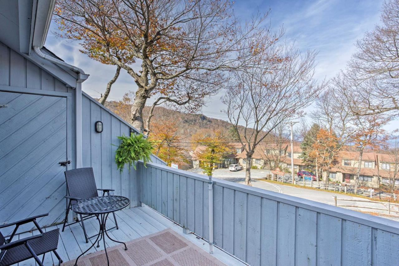 Pet-Friendly Beech Mountain Condo Steps To Slopes Exterior photo
