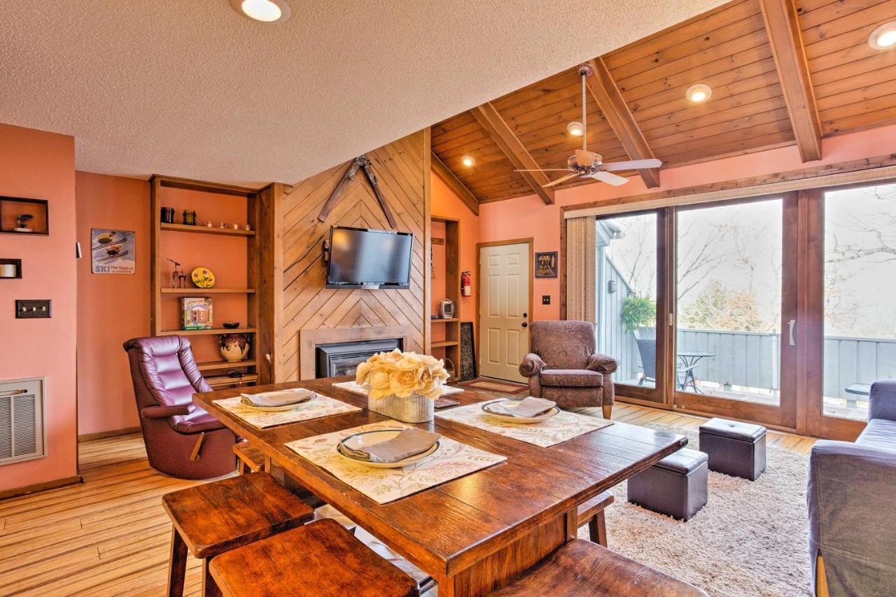 Pet-Friendly Beech Mountain Condo Steps To Slopes Exterior photo